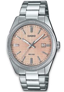 Casio lõhe sihverplaadiga terasest kell klassikalise stiiliga | MTP-1302PE-4AVEF