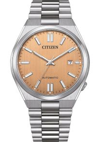 Citizen Tsuyosa Automatic meeste käekell terasest 8210 mehhanismiga ja lõhevärvi sihverplaadiga | NJ0159-86Z