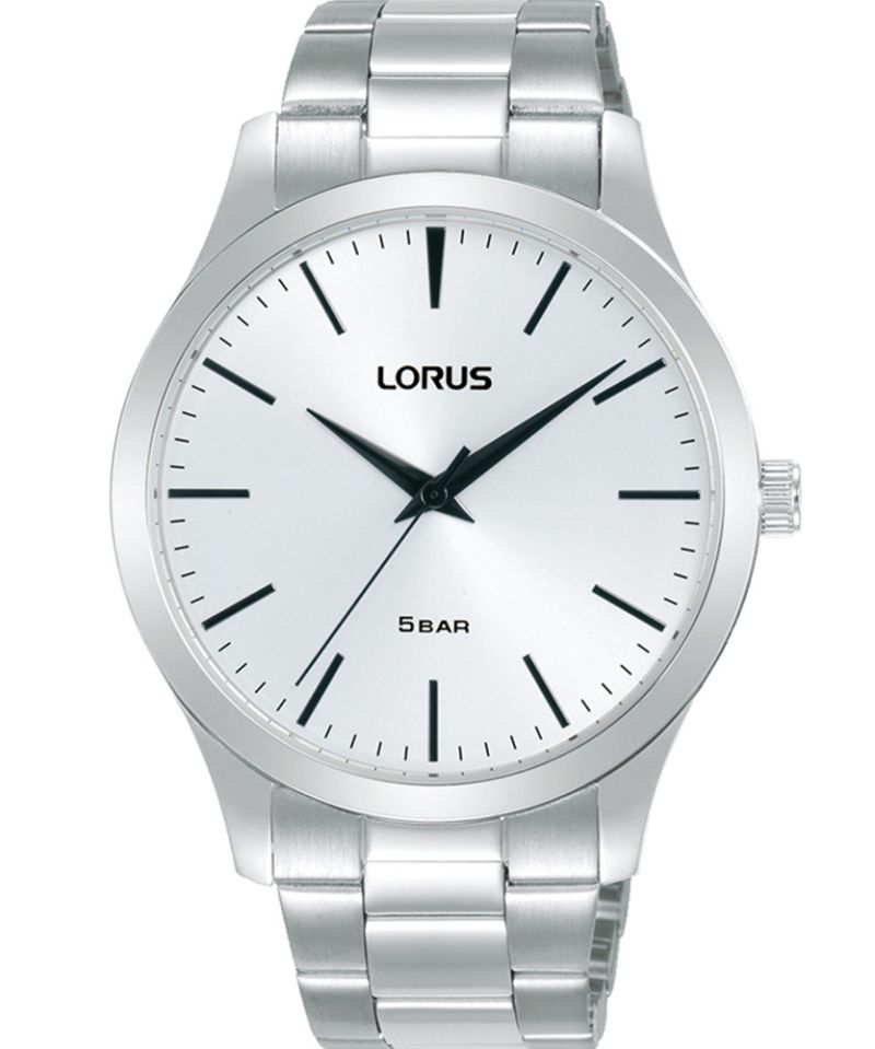 Lorus RM307HX9 Orologio Uomo Analogico, Cassa Acciaio, Quadrante Blu, Impermeabile 100m - 5