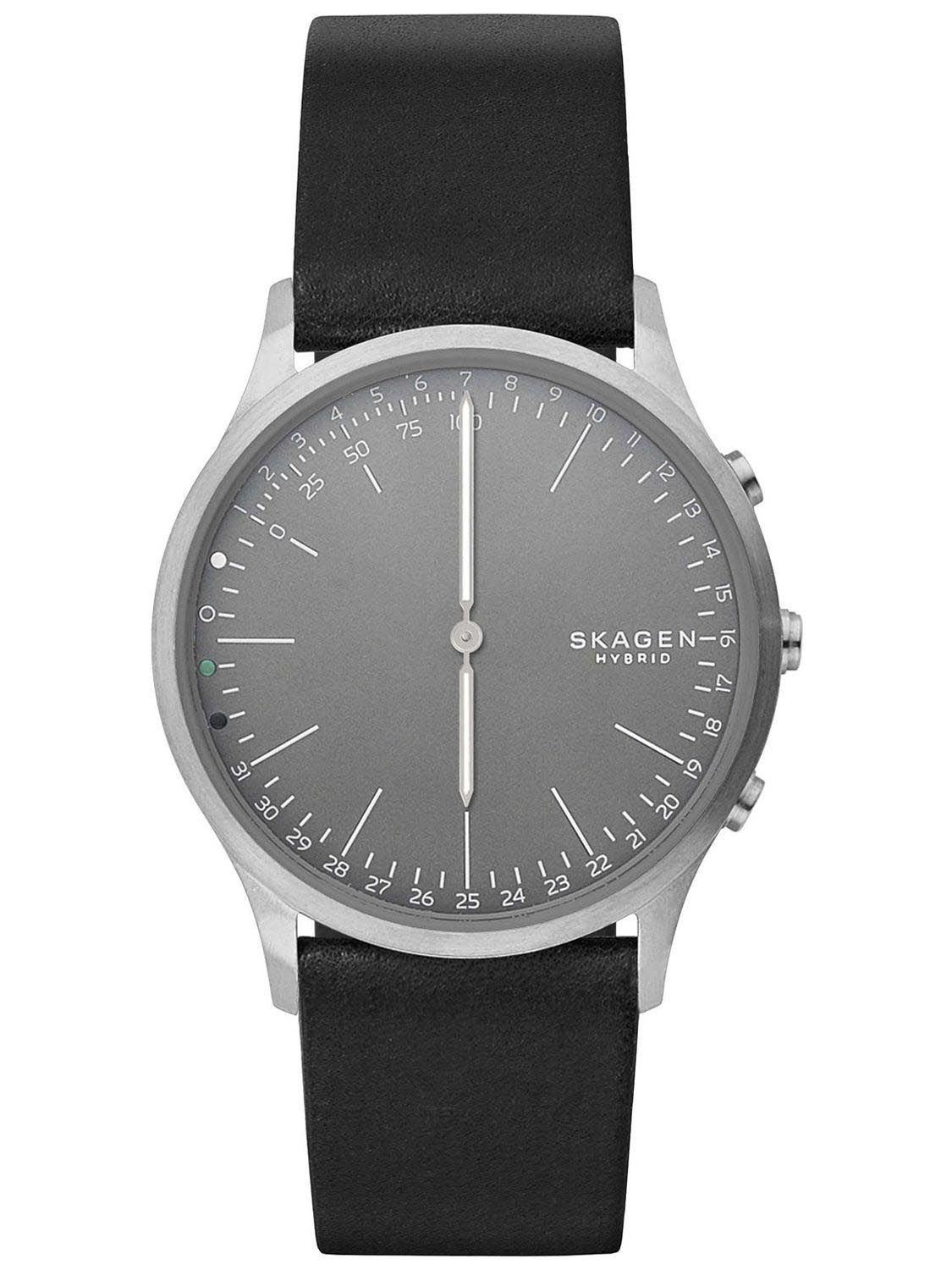 SKAGEN Hybrid HR Smartwatchブラック(SKT3202) Jorn 42 mm Gen 6 Hybrid Smartwatch - Midnight Silicone