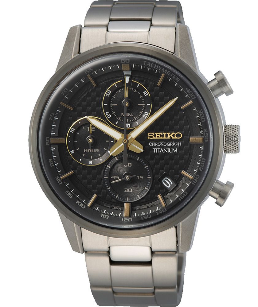 Seiko titanium chronograph outlet