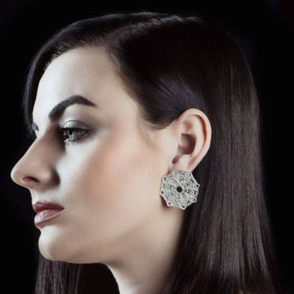 Lucy Ashton Mandala Stud Earrings