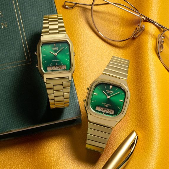 Casio Vintage Ana-Digi Unisex AQ-230GA-3AMQYES