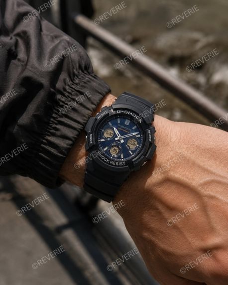 Sinine Wave Ceptor G-Shock kell | AWG-M100SB-2AER