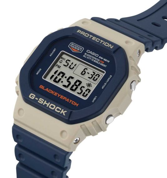 Casio G-Shock BlackEyePatch Collaboration Model DW-5610BEP-2ER