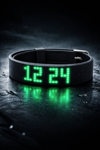 Fibex Vibrating Alarm Watch Bluetooth Edition Black