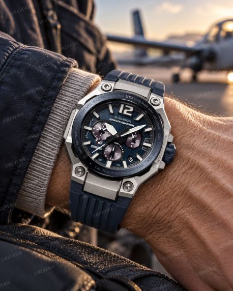 Casio Master of G Carbon-Steel Solar Radio-Controlled 47mm