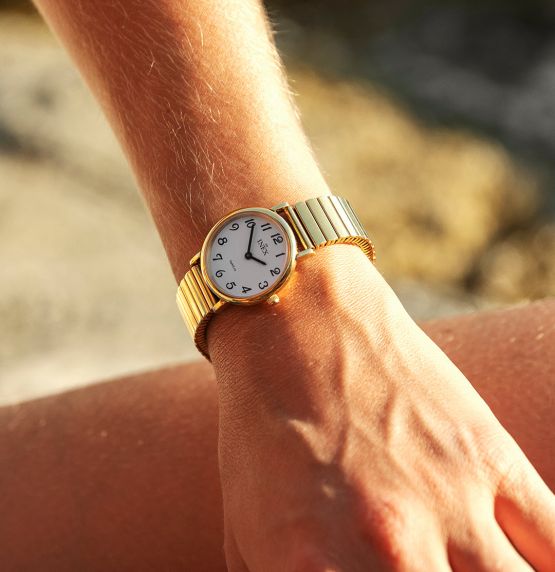 Inex Ladies Sapphire Gold/White A69194-1D0A