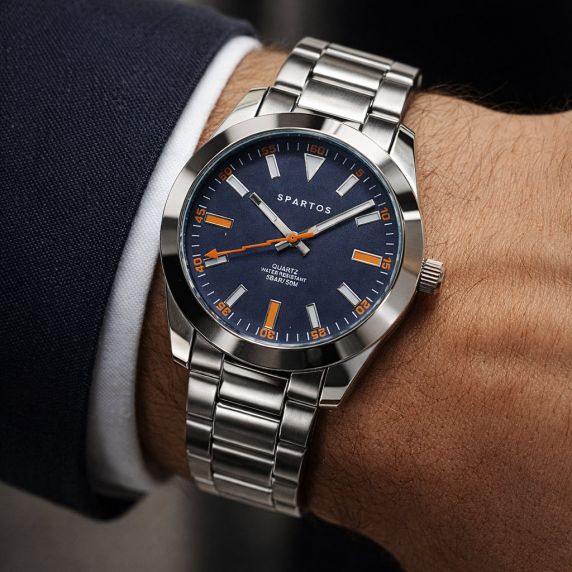 Spartos Astrape Blue Steel 39mm